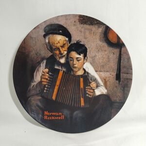 Norman Rockwell Vintage Decorative Plate Limited Edition 1981 Fine China USA